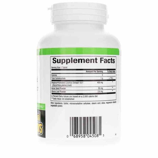DGL Deglycyrrhizinated Licorice Root Extract Chewable, NF